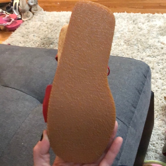 Jeffery Campbell patriotic colored wedges - Picture 3 of 4